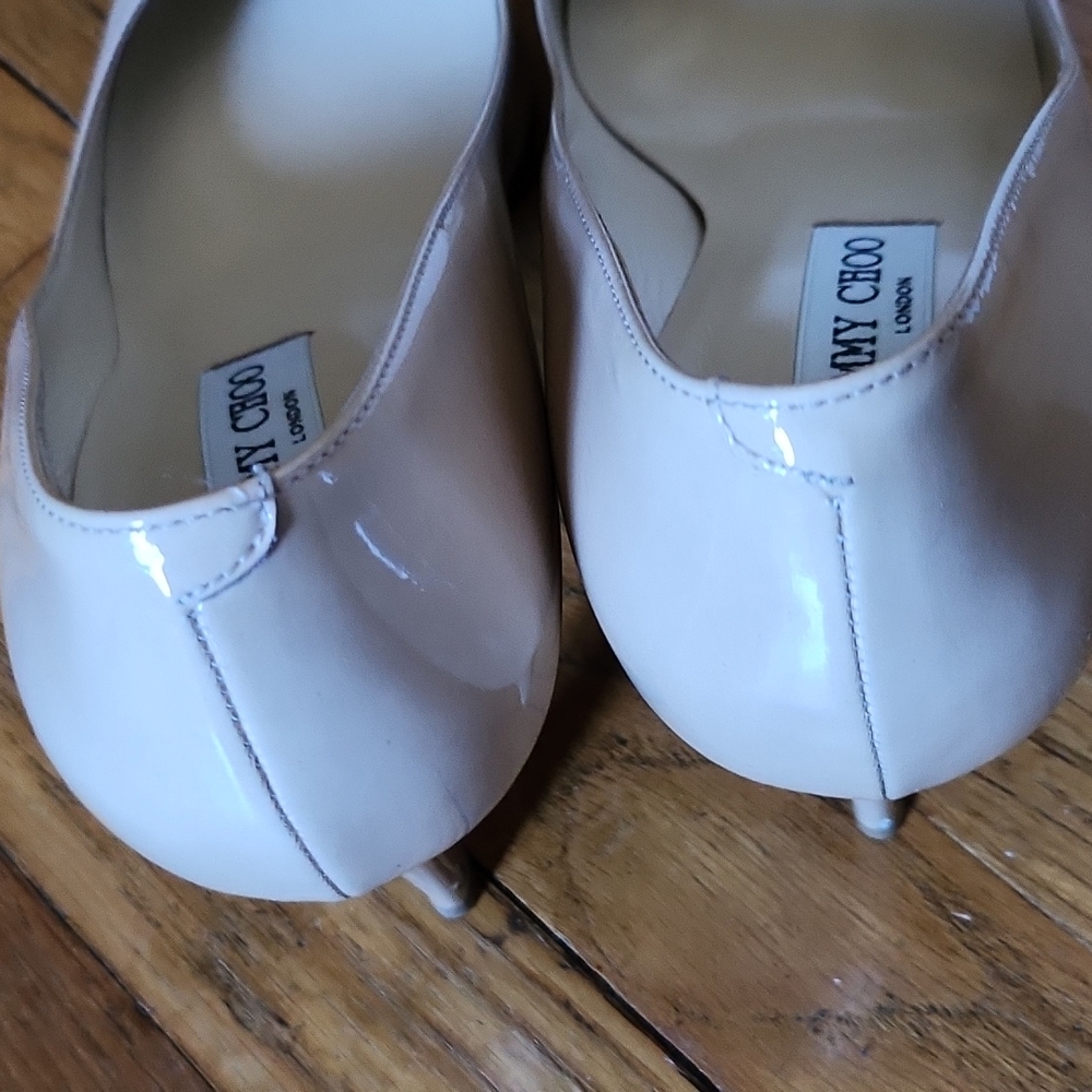 Jimmy Choo Vega Patent Leather Pumps - Picture 8 of 8